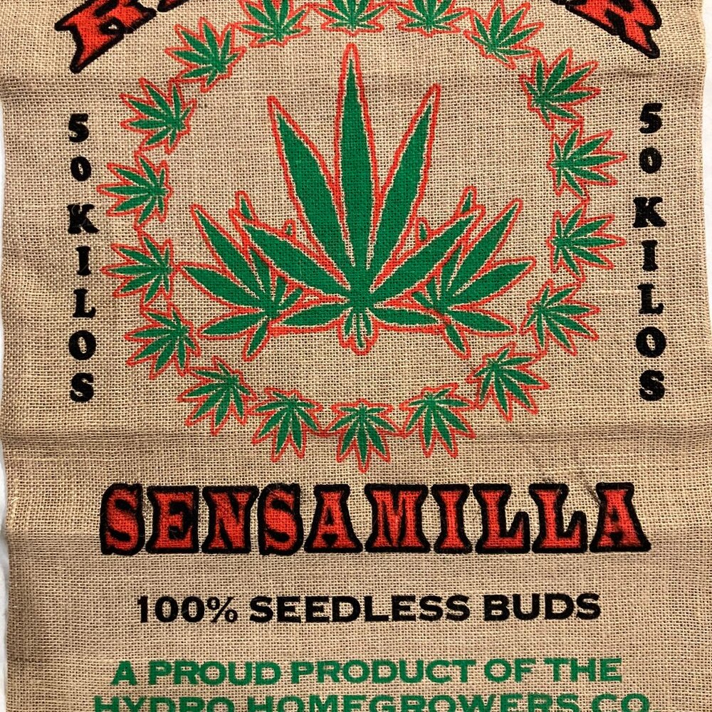 NWT Red Hair Sensamilla Burlap Bag - Picture 3 of 4